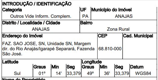 Fazenda São José em Anajás, PA — foto 2 de 3