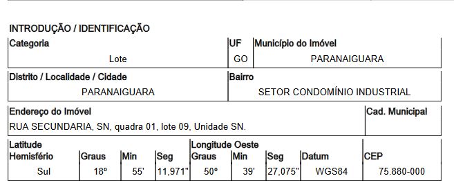 Terreno, St Cond Industrial em Paranaiguara, GO — foto 2 de 2