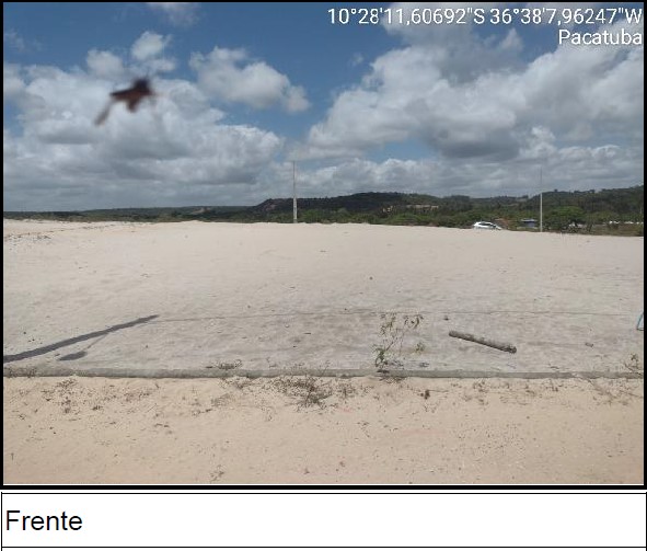 Terreno, Povoado Areia Branca em Pacatuba, SE — foto 2 de 3