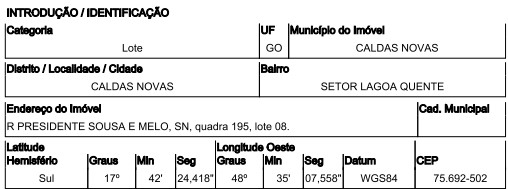 Terreno, Setor Lagoa Quente em Caldas Novas, GO — foto 2 de 2