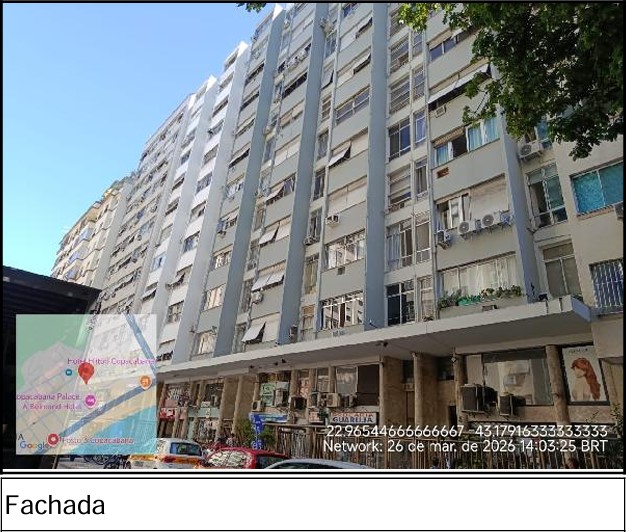 Apartamento, Copacabana, Rio de Janeiro, RJ