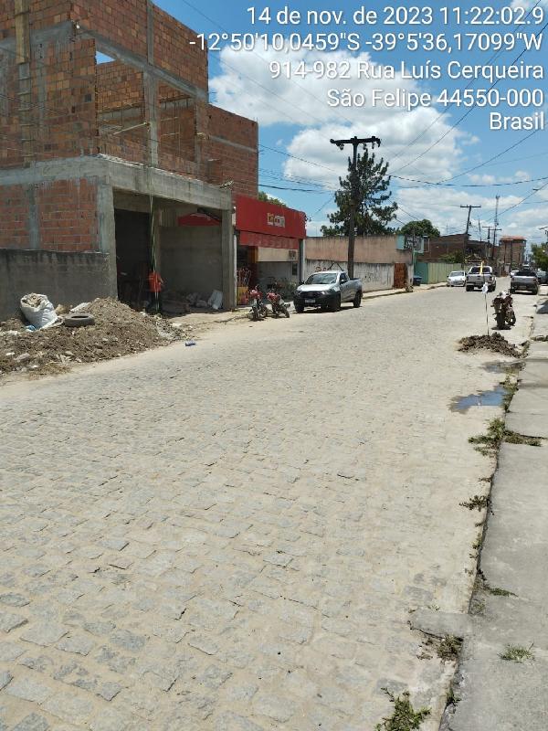 Terreno, Centro, São Felipe, BA