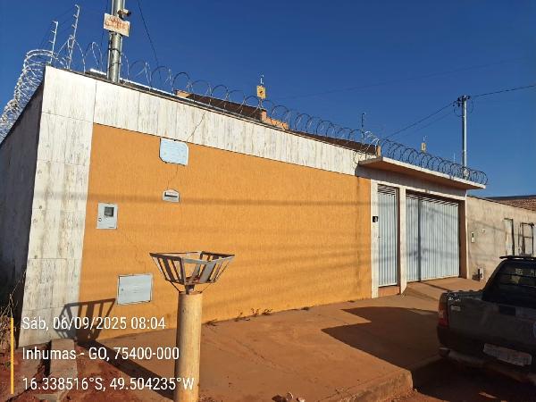 Casa, Residencial Atlantico Norte em Inhumas, GO
