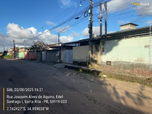 Casa, Heitel Santiago, Santa Rita, PB