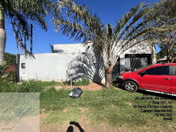 Casa, Vila Nova Campo Grande, Campo Grande, MS