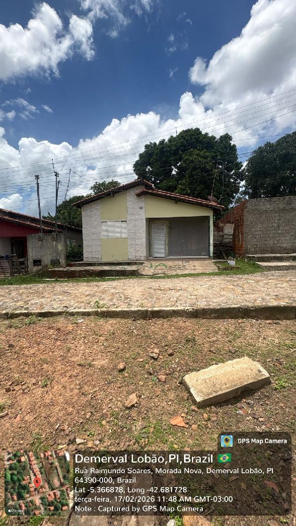 Casa, Vila Filomena, Demerval Lobão, PI