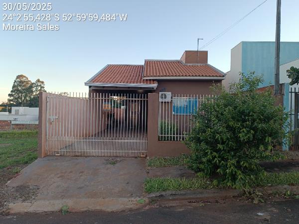 Casa, Jd Novo Horizonte, Moreira Sales, PR