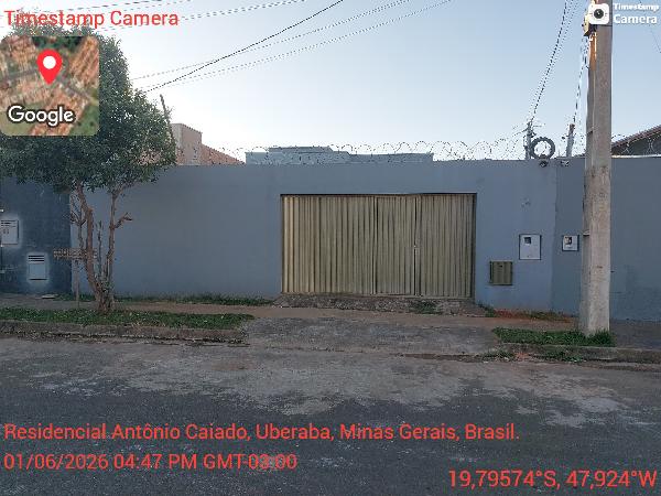 Casa, Loteamento Antônio Caiado, Uberaba, MG
