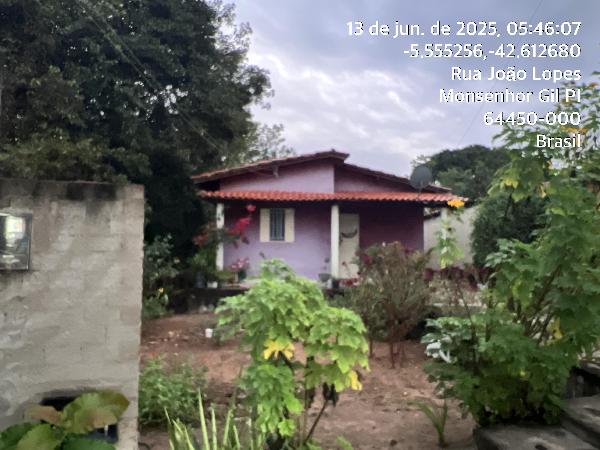 Casa, Gruta de Areia, Monsenhor Gil, PI