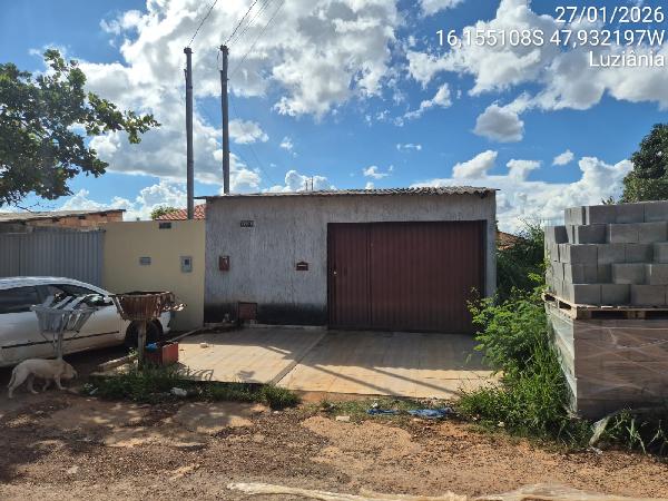 Casa, Parque Industrial Mingone, Luziânia, GO