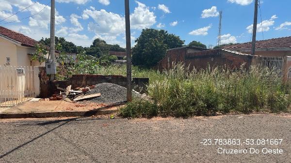 Terreno, Jardom Cruzeiro em Cruzeiro do Oeste, PR