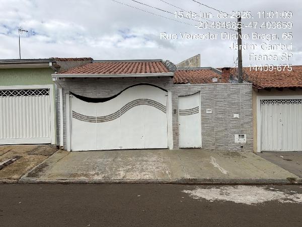 Casa, Jardim Cambui, França, SP