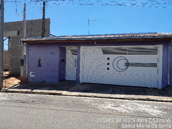 Casa, Jardim Bom Jesus, Santa Maria da Serra, SP