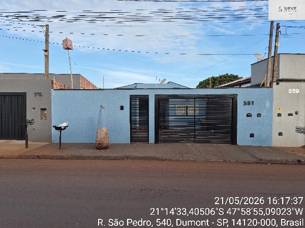 Casa, Centro, Dumont, SP