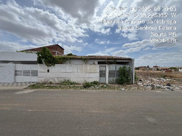 Casa, Maria Rachel, Sousa, PB
