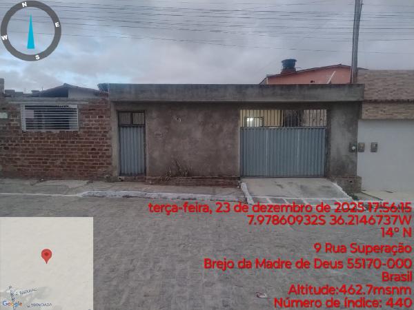 Casa, São Domingos, Brejo da Madre de Deus, PE