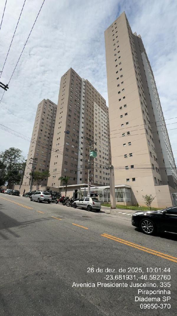 Apartamento, Piraporinha, Diadema, SP