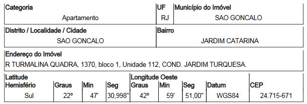 Apartamento, Jardim Catarina em São Gonçalo, RJ — foto 2 de 2
