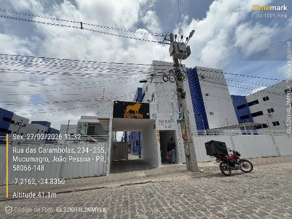 Apartamento, Mucumagro, João Pessoa, PB
