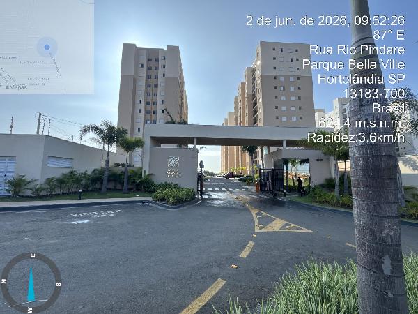 Apartamento, Parque Orestes Ongaro, Hortolândia, SP