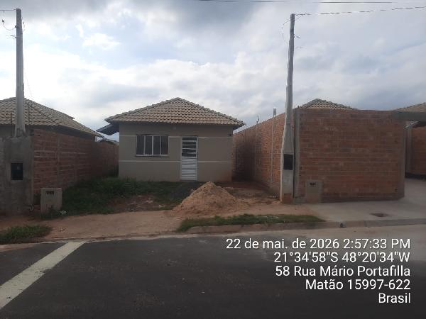 Casa, Residencial Vila Florida, Matao, SP