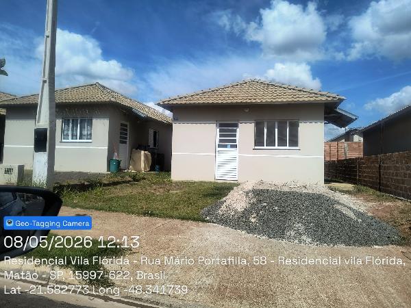 Casa, Residencial Vila Florida, Matao, SP