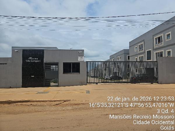 Apartamento, Mansoes Recreio Mossoro, Cidade Ocidental, GO
