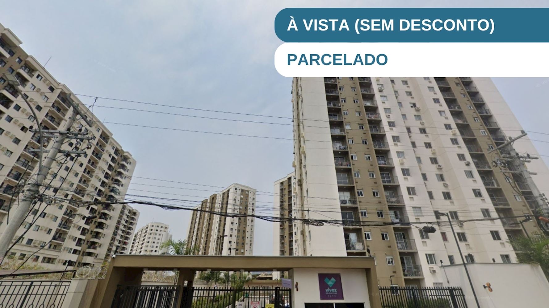 Apartamento no "Condomínio Vidamerica Clube Residencial" - Del Castilho - Rio de Janeiro/RJ