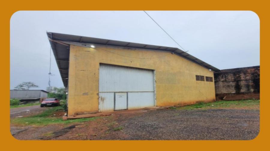 Terreno com Galpão, na Rua José Augusto, 3920, Estrada Floresta, Rio Branco/Ac, Terreno com 12.730,17m² e com Área Construída de Um Galpão com 1.480,84m².__