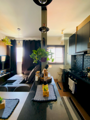 Apartamento Condomínio, Residencial, Aparecida, 2 dormitório(s), 1 vaga(s) de garagem