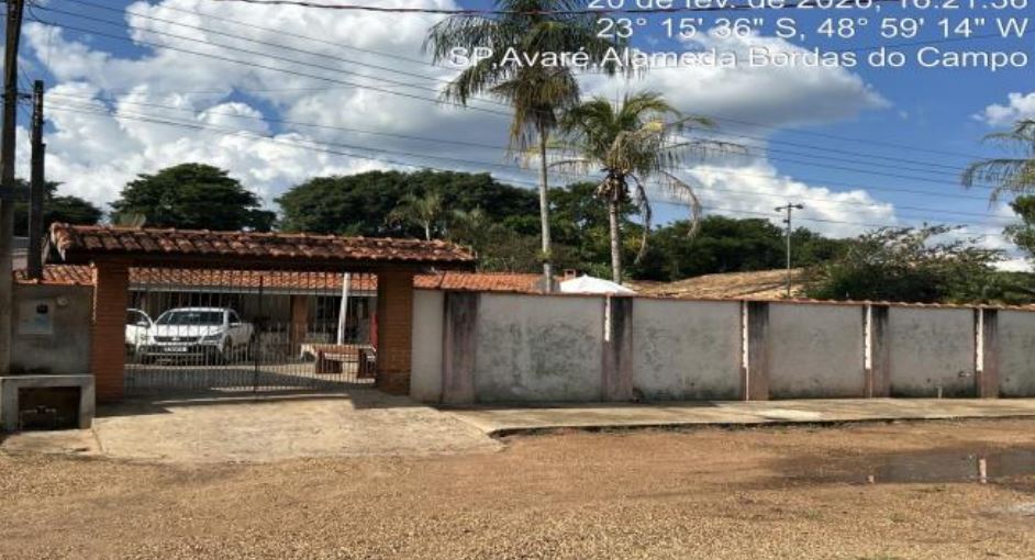 Avaré - sp. bairro costa azul iii. casa. áreas totais. terr. 510,00m² e constr. 202,79m².