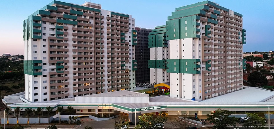 Cota em apartamento com 87,52m² no olimpia park resort
