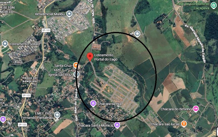 Lote 1: direitos aquisitivos sobre terreno com 160,00m² - sapé caçapava sp