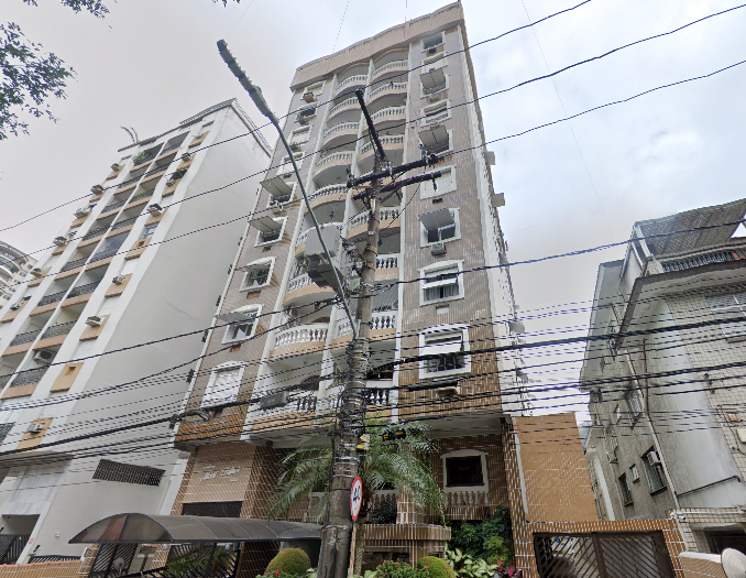 Lote 1: direitos sobre apartamento com 111,31m² - marapé santos sp