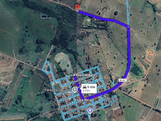 Lote 15: área rural com 5.06ha - sumatra flora rica sp