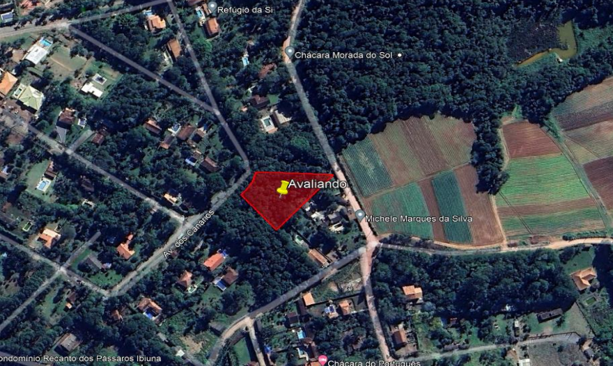 Lote 9: terreno com 3.031,00 m² - loteamento recanto dos pássaros ibiúna sp