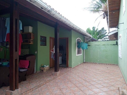 Casa no parque balneário oasis, peruíbe, sp