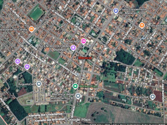 6,66% da gleba de terras, 13,56ha, sítio paraíso, maracaí/sp