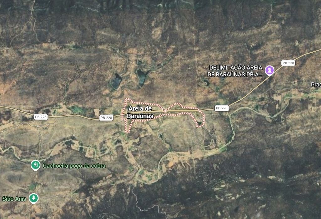 Imóvel Rural, 1.007 ha, Areia de Baraúna/PB