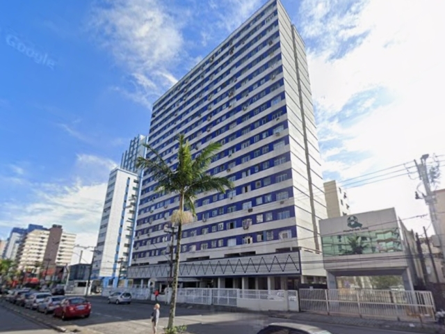 Apartamento, 26,79m², centro, edifício presidente, são vicente/sp