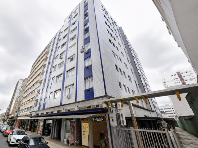 Kitnet reformada, 20,73m², edifício benedito calixto, centro, são vicente/sp