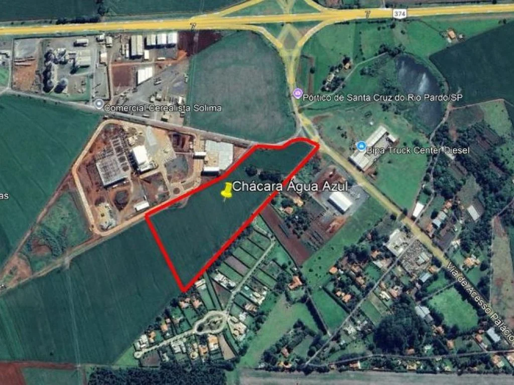 Imóvel rural com 3 alq. (chácara água azul) - água azul - santa cruz do rio pardo - sp