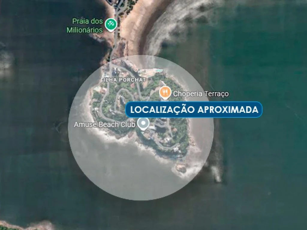 Terreno, Ilha Porchat em São Vicente, SP