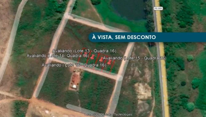 04 Terrenos 360 m² (cada) - Loteamento Araruna II - Timbaúba - PE