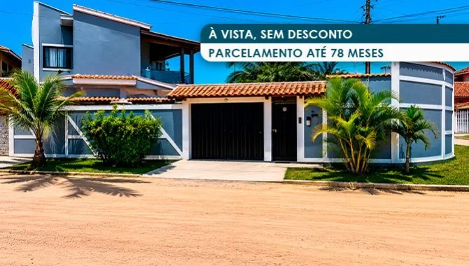 Apartamento 60 m² (privativa + comum) com 01 vaga - Parque Hotel - Araruama - RJ