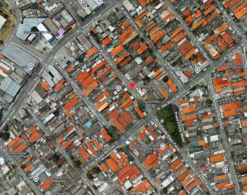 Terreno sem benfeitoria com área de 250m², jd. santo antonio, osasco/sp