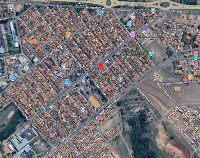 Prédio residencial com a.c. 44m², lote n° 16, da quadra h, conjunto habitacional liliana urtiaga andreazza, santa rosa de viterbo/sp