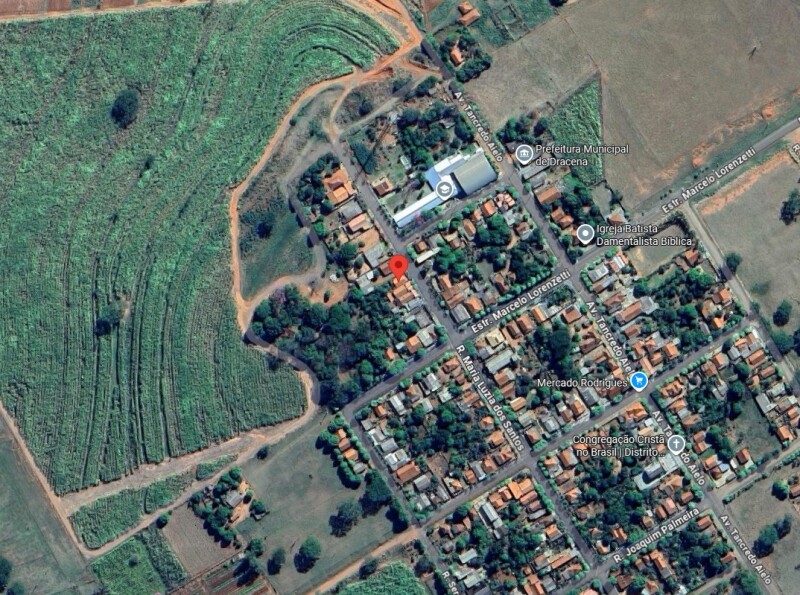 Imóvel residencial com 133m² e depósito/garagem com 158m², jaciporã, dracena/sp