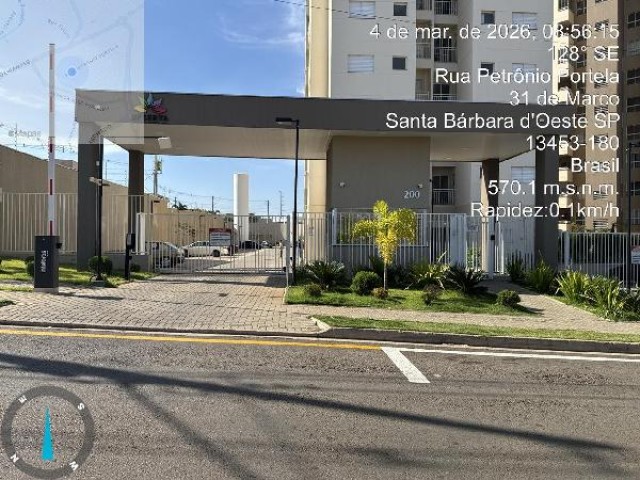 Apartamento em santa barbara d'oeste-sp