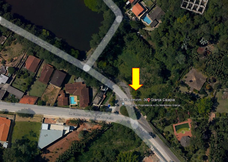 Direitos sobre terreno de 889,05m² no cond. granja carneiro vianna em cotia/sp